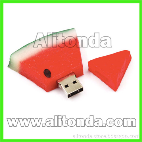 Cartoon animal horse car fruit food shape USB flash drive custom for promotional gifts